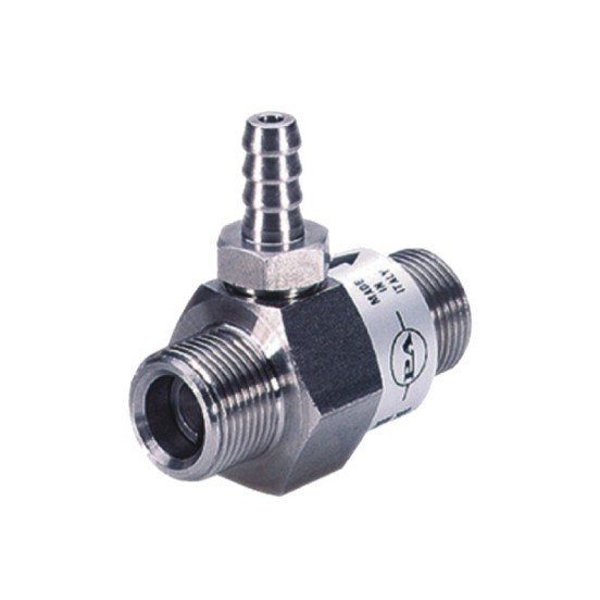 INYECTOR 3/8 MM INOX 1,8 mm FIJO